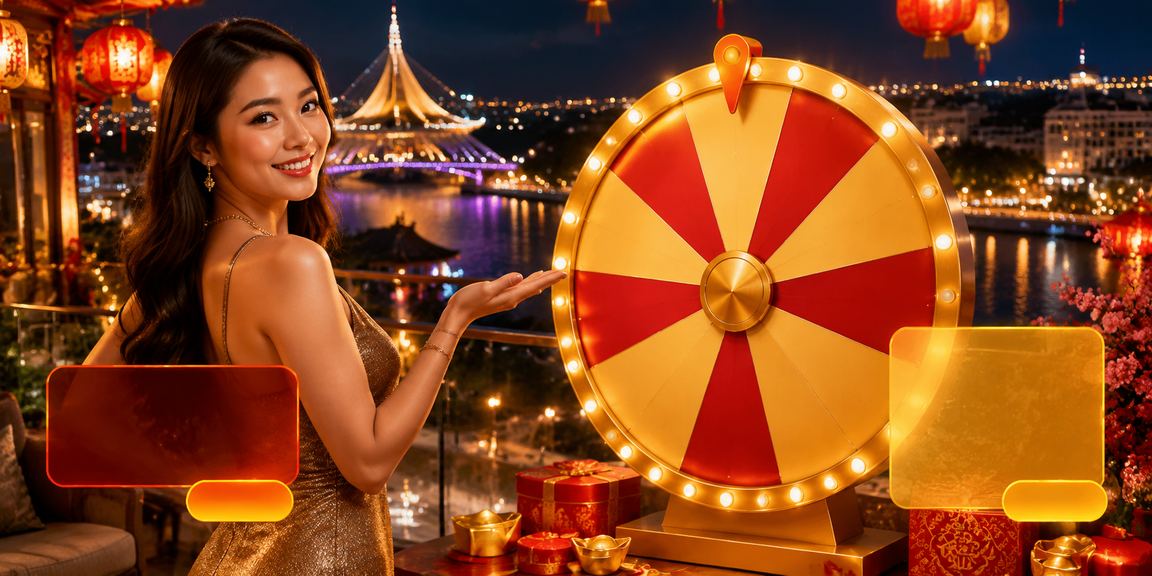 Pemain di Kuching menyertai cabutan bertuah dan permainan kad dalam suasana hiburan kasino
