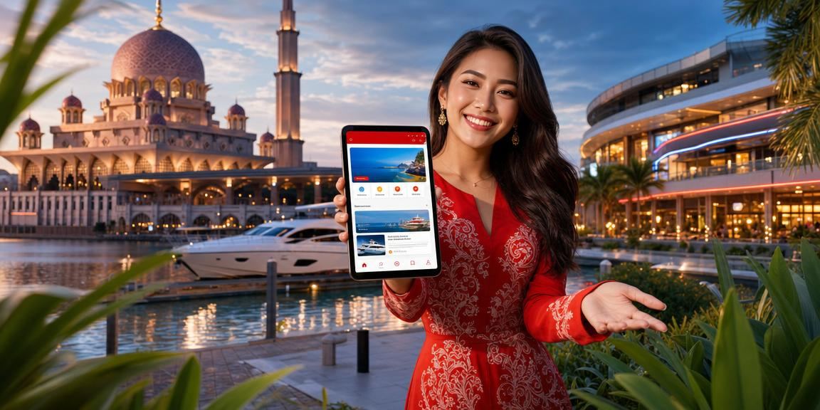 Pemain di Putrajaya menggunakan aplikasi kasino aeon2go untuk akses meja poker dalam talian